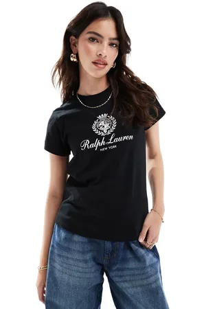 Ralph Lauren T-shirt met embleemlogo en korte mouwen in