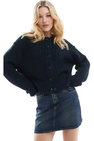 ASOS Denim minirok in groene tint