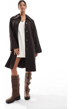 & OTHER STORIES Gladde trenchcoat in
