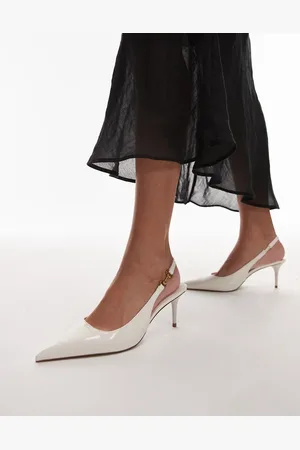 MANGO Slingback schoenen met hak in