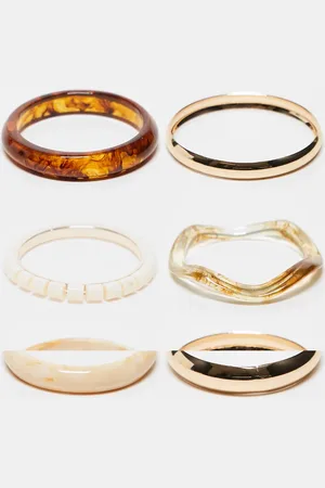 Aldo Summerstack - Set van armbanden in goud en hars