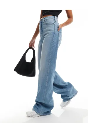 G-Star Deck 2.0 - Losvallende denim jeans met hoge taille in lichte wassing