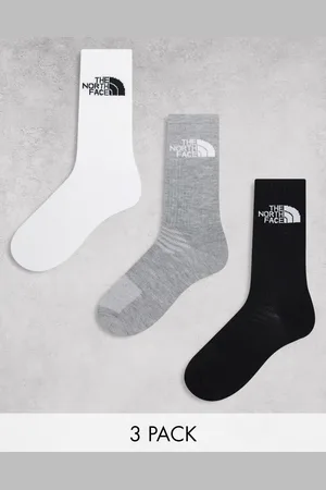 The North Face Simple Dome - Set van 3 paar sokken met logo in wit, en zwart