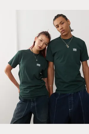 Vans T-shirt met korte mouwen en logo op de borst in