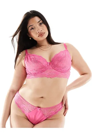 Ivory Rose Lingerie Ivory Rose - Curve - Valetta - Niet-voorgevormde kanten balconette-bh in , verkrijgbaar in maat C-G