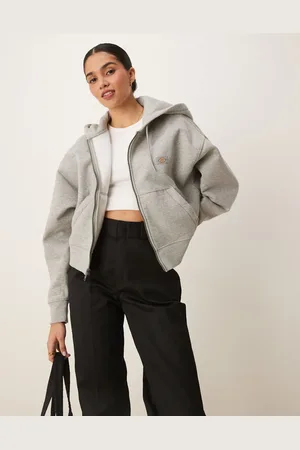 Dickies Oakport - Hoodie met rits in gemêleerd