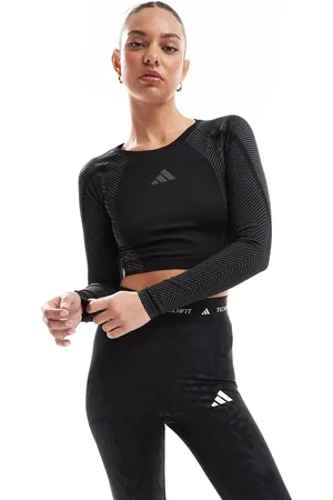 adidas Adidas - Training - Naadloze top met lange mouwen in
