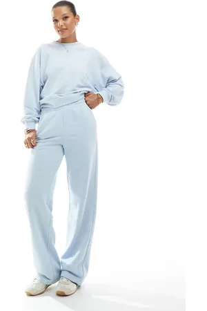 JJXX Losse joggingbroek in lichtblauw, deel van co-ord set