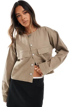 ASOS Denim bomberjack in 
