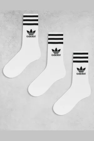adidas Set van 3 paar halfhoge sokken in
