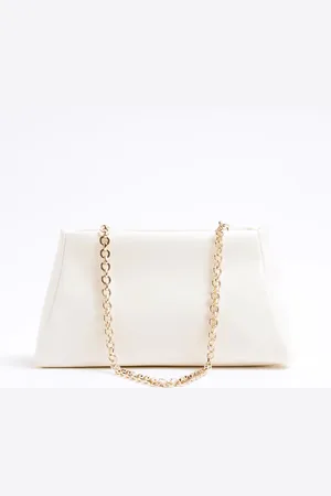 River Island Clutch tas met kettingdetail in
