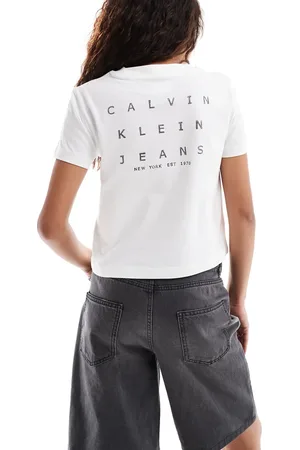 Calvin Klein Baby T-shirt met print op de achterkant in