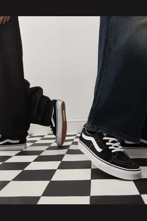Vans SK8-Low - Sneakers in en wit