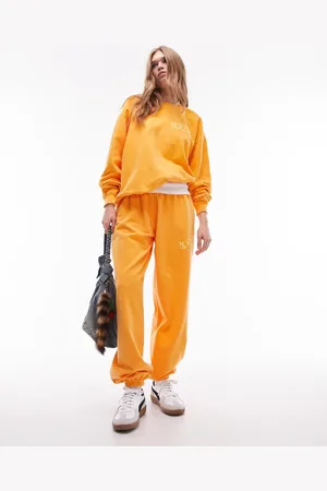 Topshop NYC Project - Oversized joggingbroek met bolle print en vintage wassing in , deel van co-ord set