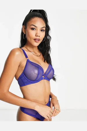 Curvy Kate Scantilly by - Vollere buste - Diepuitgesneden bh van mesh met zichtbare naden in ultraviolet