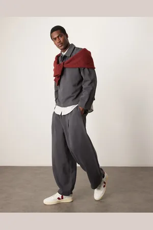 ASOS Oversized joggingbroek met ballonpijpen in gemêleerd , deel van co-ord set