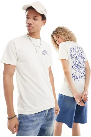 Vans Prowler - T-shirt met print op de achterkant in gebroken