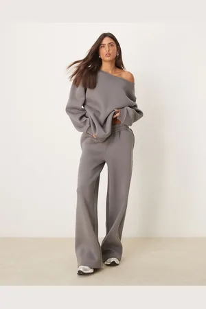 ASOS Joggingbroek met rechte pijpen in , deel van co-ord set