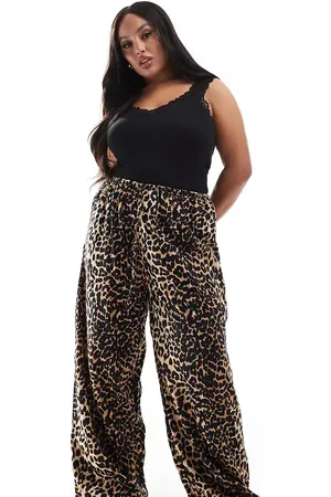 Esmée Esmée - Curve - Exclusives - Strandbroek in luipaardprint, deel van co-ord set