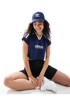 adidas Adidas - Voetbal - Tiro - Cropped shirt met 3-Stripes in