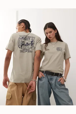 Vans Next stop - T-shirt met rugprint in
