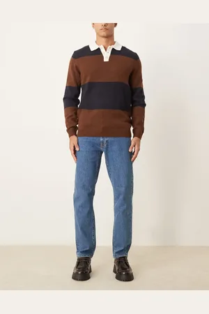 Abercrombie & Fitch Jeans in jaren 90-stijl met rechte pijpen in mid-wash