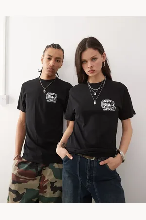 Vans T-shirt met grafische next stop print op de rug in