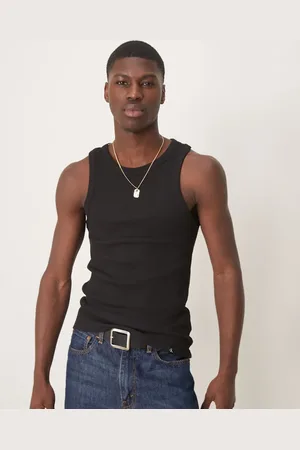 Calvin Klein Geribbelde tanktop in