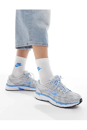 Nike P-6000 - Uniseks sneakers in blauw en metallic