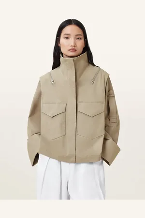 AllSaints Leighton - Jack in cementgrijs