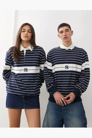Champion Uniseks gestreept rugbyshirt in