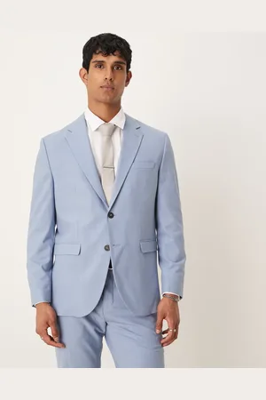 SELECTED Liam - Regular-fit blazer in lichtblauw