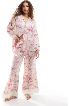 Free People Pyjamaset met westernprint in