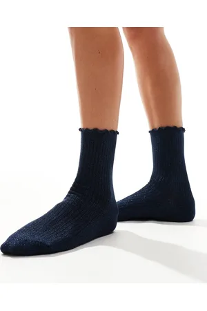 VERO MODA Glittersokken met ruches aan de rand in