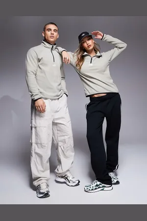 The North Face Glacier - Fleece met 1/4 rits en logo in het midden in