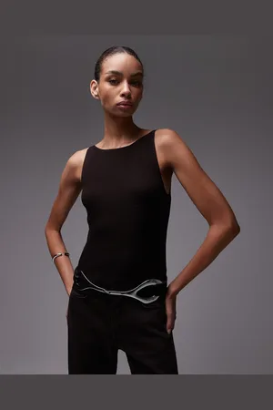 & OTHER STORIES Mouwloze gebreide top met boothals in