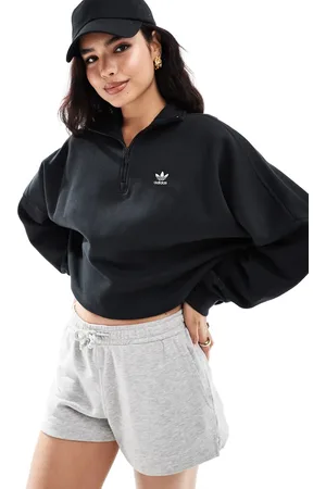 adidas Essentials - Sweatshirt met korte rits in