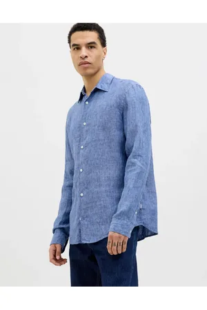 JACK & JONES Overhemd in vervaagd denim
