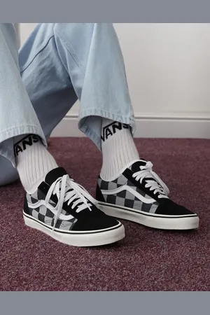 Vans Old Skool - Sneakers met -wit dambordmotief in