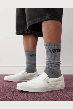 Vans Classic - Instapsneakers met geblokte print in