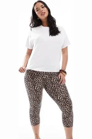 ONLY Korte legging in dierenprint