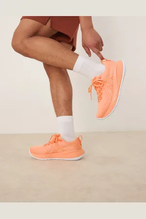 Asics Gel-Cumulus 27 Lite-Show - Hardloopschoenen in wit met oranje
