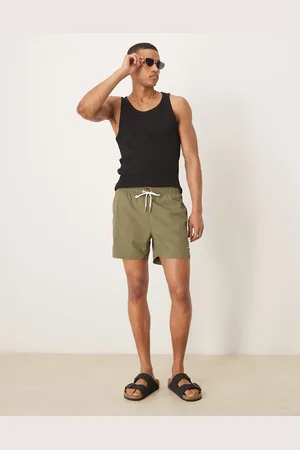 GANT Zwemshort met schildlogo in kakigroen