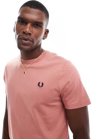 Fred Perry T-shirt met ronde hals in