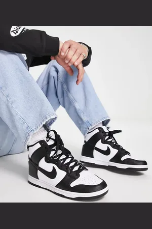 Nike Dunk High Retro - Sneakers in en wit