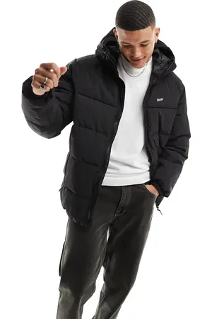 Pull&Bear Gewatteerd puffer jack met capuchon in