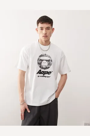 A Bathing Ape T-shirt met logo in