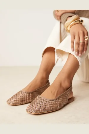 ASOS Lisse - Geweven slingback ballerina