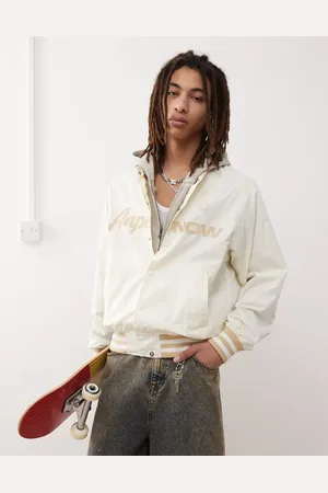 A Bathing Ape AAPE By A Bathing Ape - Bomberjack met varsity logo in gebroken