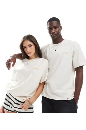 Dickies T-shirt met grafische print van panter op de achterkant in gebroken , exclusief bij ASO